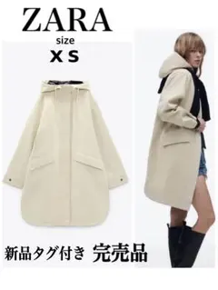 新品未使用タグ付きZARA ウォーター ウィンドプロテクション ラバーパーカー
