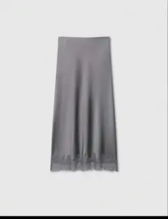サテンレーススカート ZARA しまむら　ディスコート　フリーズマート　visのサムネイル