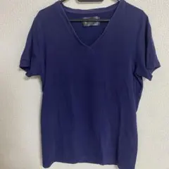 wjk VネックTシャツ　ネイビー　Sのサムネイル