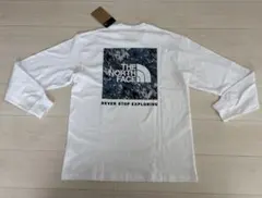 新品タグ付★ノースフェイス★ロングトスリーブスクエアデジタルグラフィックTシャツ