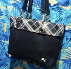 お*P様 バーバリーブルーレーベルショルダートートバッグ