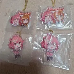 カラフルピーチ 真夏の桃祭り えと アクキー キーホルダー からぴち