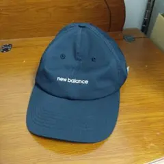 new balance ブラック キャップ　帽子