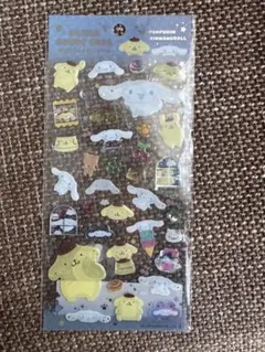 ポムポムプリン シナモロール クリアキャンディシール