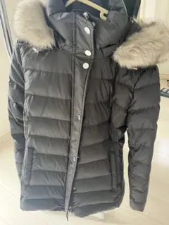 h*.様 TOMMY HILFIGER ブラック ダウンジャケット フード付き