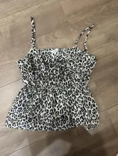 MOUSSY レオパード柄 ビスチェ F