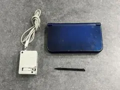 Nintendo new 3DS LL メタリックブルー 本体　充電器