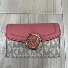 Michael Kors キーケース マイケルコース　ピンク　グレー