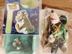 ディズニー Happyくじ グーフィー アクリルスタンド ぬいぐるみ ポーチ