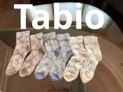 Tabio 牡丹柄チュールソックス22.5~24.5センチ 3色セットのサムネイル