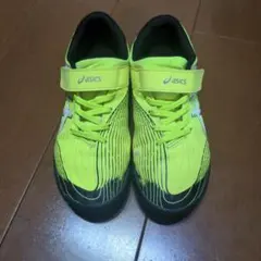 アシックス　レーザービーム　黄色　24 センチ