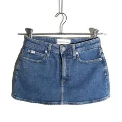 calvin klein jeans MICRO マイクロ デニム ミニスカート