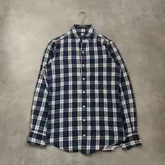 フィナモレ ネイビー リネンシャツ 42 39 40 41 S M L ビームス - メルカリ