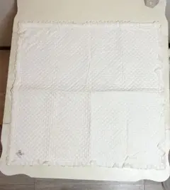 ヌビ イブル 肌掛け ブランケット くま刺繍 キルティング 寝具