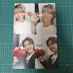 【ディエイト】SEVENTEEN DEAR盤 CARAT盤 トレカ 4枚セット