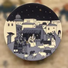 ARABIA ウオシッキネン ミニプレート "CRIB" キリスト降誕のサムネイル