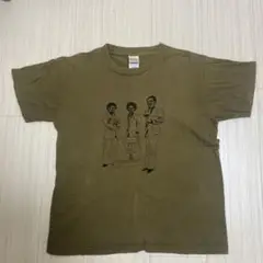 ゆらゆら帝国 Tシャツ お墓YYT 解散　オリーブ色