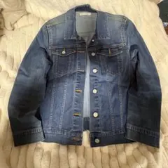 濃いデニムブルー デニムジャケット