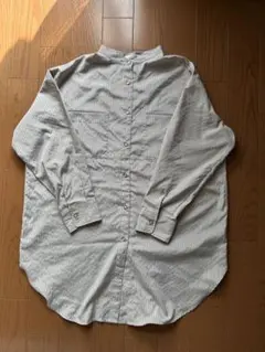 OLIVE des OLIVE ストライプ ロングシャツ 羽織りコーデに◎