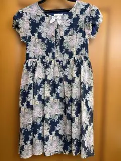 オンワード樫山 花柄ワンピース 140-150cm