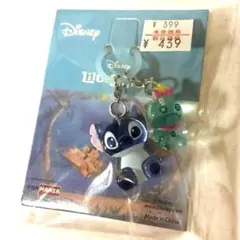 Disney スティッチ＆スクランプ ストラップ チャーム