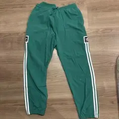 adidas ジャージパンツ 緑色 Lサイズ