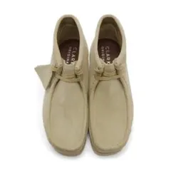 新品未使用　24cm ワラビーブーツ　クラークス　メープルベージュ