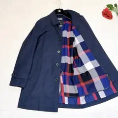 ほぼ未使用✨　ブラックレーベル　クレストブリッジ　ステンカラー　コート　XL