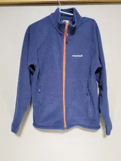 美品　モンベル　シャミース　ジャケット　フリース　キッズ　130サイズ