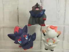 ポケモンキッズ　指人形　ゾロア　ゾロアーク　ヒスイゾロア