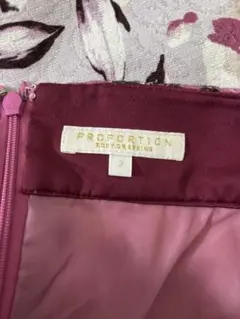 プロポーションボディドレッシングフラワー スカート 2