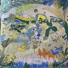 残りわずか　No.78 カシミアシルク　大判ストール