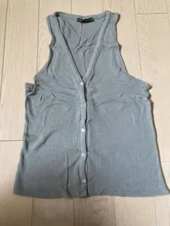 ZARA ニットベスト Vネック