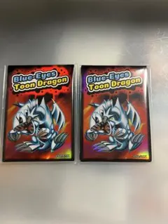 遊戯王 特製プロテクター ブルーアイズ・トゥーン・ドラゴン - メルカリ