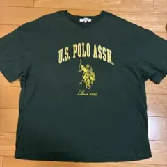 U.S. POLO ASSN. Tシャツ グリーン Lのサムネイル