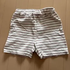 ストライプ柄 半ズボン 90cm 綿100%