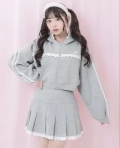 Honey Cinnamonポイントレースパーカーセットアップ