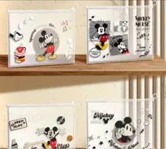 ミッキーマウス クリアファイル 4枚セット