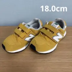 ニューバランス　キッズスニーカー　313 18.0cm イエロー