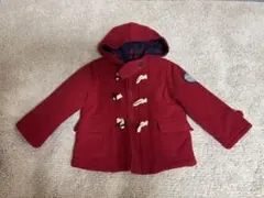 BeBe レッド ダッフルコート 110サイズ