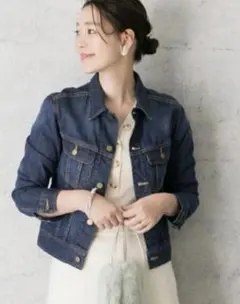 ❤【美品】アーバンリサーチ リー 別注・デニムジャネット レディース ライダース