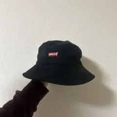 Levi's ブラック バケットハット Mサイズ