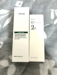アヌアハートリーフクレンジングオイル & BHAトナー