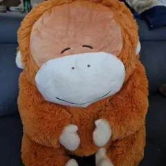 茶色のサル ぬいぐるみ 約30cm - メルカリ