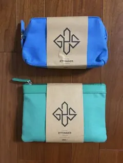 【新品】ANA ビジネスクラス ETTINGER ポーチ 2個セット