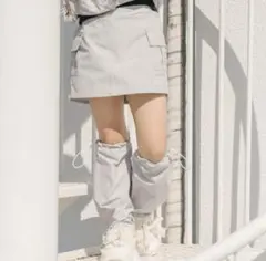 URBAN CHERRY 【U.TRACK】カーゴデザインキュロットスカート