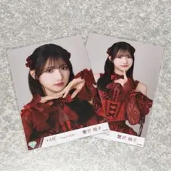 ノイミー 冨田菜々風 ビッグ生写真 愛くださいませ ヨリ チュウ 2枚