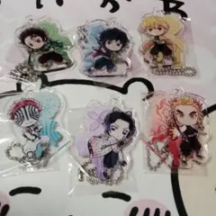 一番くじ　鬼滅の刃　G賞　アクリルチャーム　6種セット☆