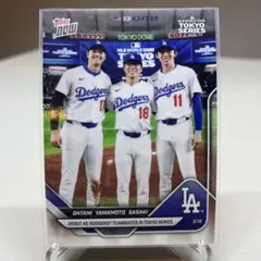 Topps Now 大谷翔平　山本由伸　佐々木朗希