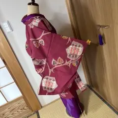魔法の枝葉模様(^^)長羽織♡
